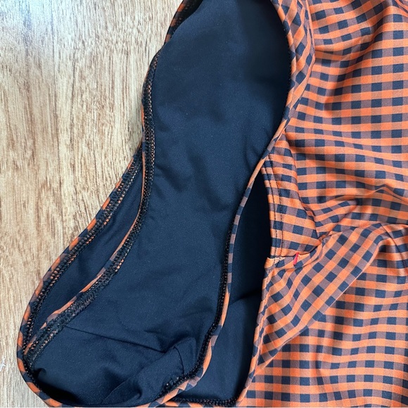 Everlane Nyle Gingham One Piece Swim Suit - Picture 9 of 11